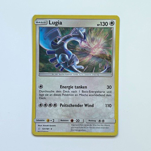 Pokémon tcg karte lugia - pokémon,