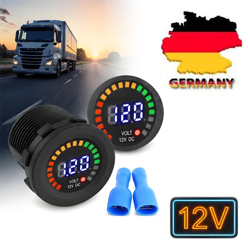 12v led voltmeter - 12v,