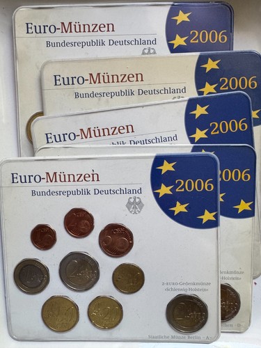 Euro münzen 2006 stempelglanz - euro-münzen,