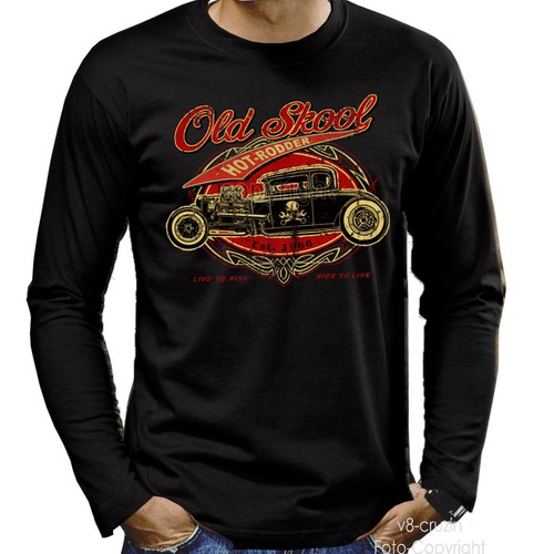 Old school hot rod speed - old,