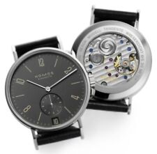 NOMOS Tangente Datum Glasboden Ruthenium