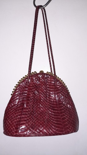Abendtasche leder schlange - abendtasche,,