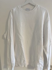 REPLAY HERRENPULLOVER / WEISS
