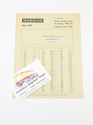 Märklin 1962 1963 - , 01.04.1963