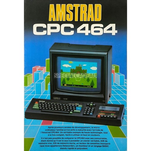 Amstrad cpc 464 - cpc, 1984
