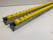 10 x 1000 mm Röllchenbahn SSi-Schäfer Röllchenleisten Rollenbahn Rollenleiste 