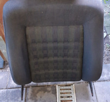 Corrado VW-16V G60 Beifahrersitzlehne Recaro Oberteil Schwarz-Grün-Kariert