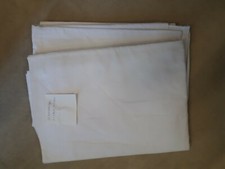 altes feines Bauernleinen, zwei Bettbezüge, naturweiß, je l = 1,80 m, b = 1,40 m