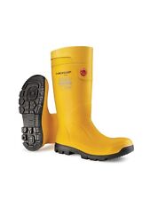 DUNLOP Gummistiefel Purofort FieldPRO S5 ,LJ02JF01, gelb Gr 44