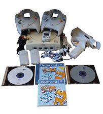 SEGA Dreamcast Konsole HKT-3030 mit Controllern Light Gun Spiel Memory Kabel TOP