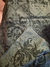 Tischdecke grün mit Muster 160 x 160cm