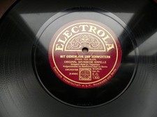 0539/ORIG.BAYR. KAPELLE-Mit Eichenlaub und Schwertern-TOP-Marsch-78rpm Schellack