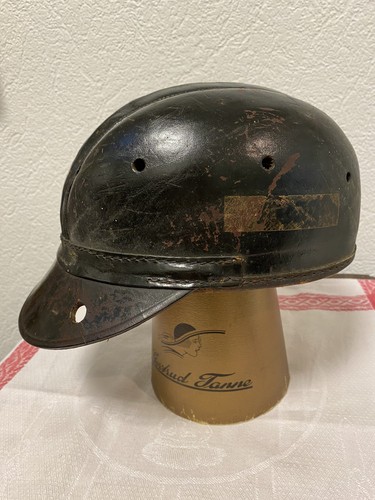 Antiker lederhelm bergmann - antiker,