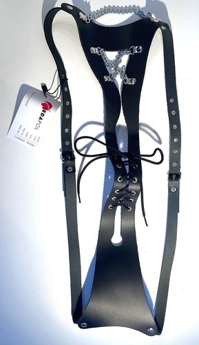 String tanga slip echtes leder - string,