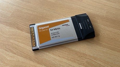 Pcmcia wlan 54mbit siemens - wlan,