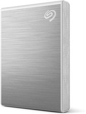 Seagate One Touch SSD 500GB External SSD Portable – Silver, speeds up to 1,030 M