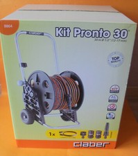 Claber Schlauwagen Set Genius 60 + Schlauch + Spritze Gardena passend # 9200343