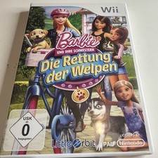 Barbie und ihre Schwestern Die Rettung der Welpen in OVP Anleitung Nintendo Wii