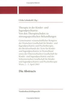 Therapie der kinder und - kinder-,