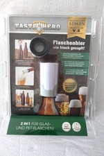 Taste Hero Zapfhahn Flaschenaufsatz für Bier wie frisch gezapft Glas PET Flasche