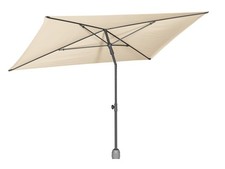 LIVARNO home Sonnenschirm, 210 x 140 cm, rechteckig (Beige) - B-Ware