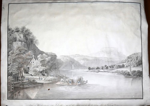 Lilienstein elbtal große - elbtal:,