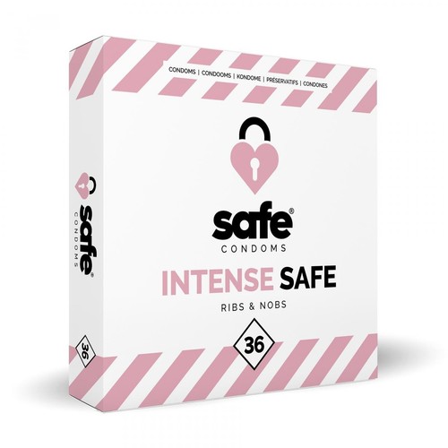 Kondome 36er pack safe gerippt - kondome,
