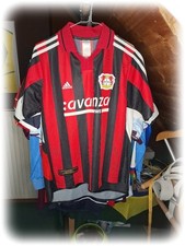 Fußball Trikot Bayer Leverkusen 2000 2001 Teamsigniert Autogramme Unterschriften