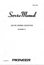 Service Manual-Anleitung für Pioneer SX-6000 