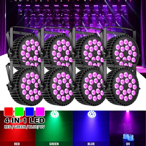 270w rgb par can - rgb, uv