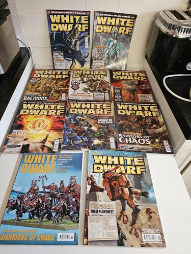 White dwarf warhammer - x,