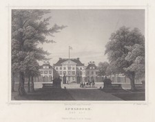 Niederlande Het Loo Original Stahlstich Oeder 1850