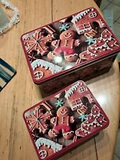 2x WEIHNACHTSDOSEN  Keksdosen Dose GEBÄCKDOSEN