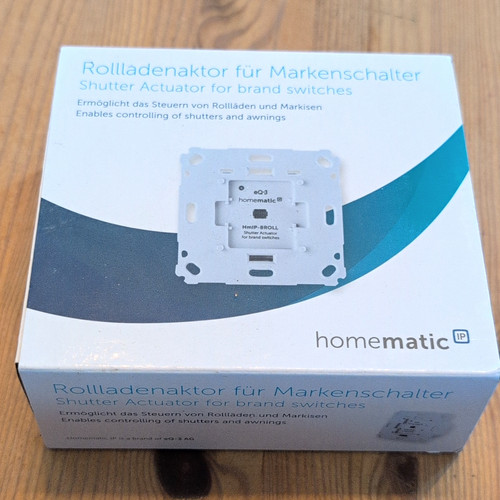 Homematic hmip broll - homematic, ip