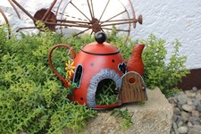 Windlicht Haus Teekessel