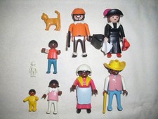 Playmobil Figuren Reisende zum Western Bahnhof Colorado Springs