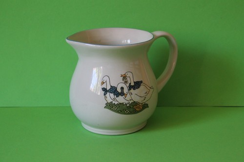 Mandarin stoneware gänse krug - mandarin,