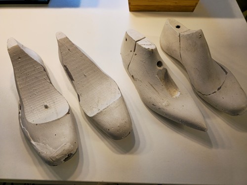 Antikes schuhleisten konvolut - antikes,