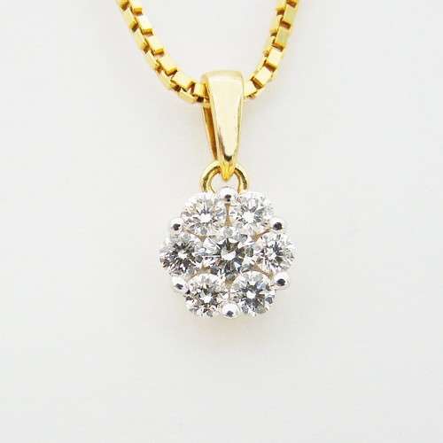 Anhänger gelbgold 750er kt - anhänger, 18