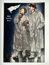 Klepper Prospekt 1938 Kleppermantel Regenbekleidung