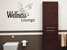 Wandtattoo Wellness Lounge