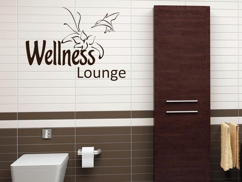 Wandtattoo wellness lounge - wandtattoo,
