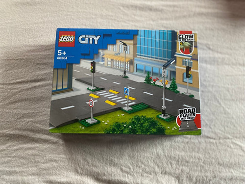 Lego city straßenkreuzung - lego,