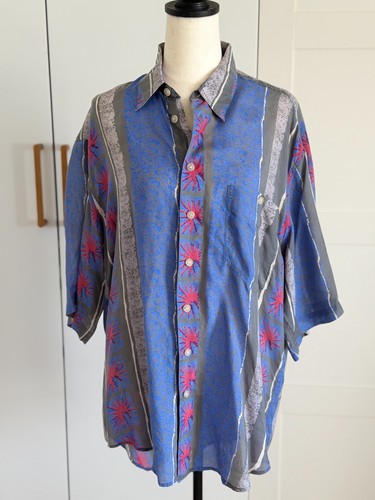 Yorn vintage seidenhemd - yorn, gr.