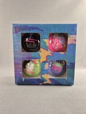 Disney Villans 4x Christbaumkugeln rund Paket neu einige Beschädigungen am Karton