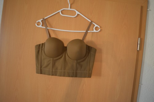 Modernes cropped corsagen top - modernes,