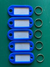 Schlüsselschilder beschriftbar Schlüsselanhänger Schlüsselring zum Beschriften 