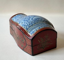 Kasten Dose Holz Lackmalerei