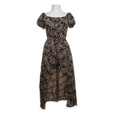 Primark, Jumpsuit, Größe: 38, Beige/Schwarz, Viskose, Zebra, Damen -aSm