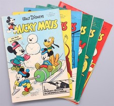 Micky Maus 1961 Auswahl Magazin original Comic Heft Ehapa Verlag Version 3